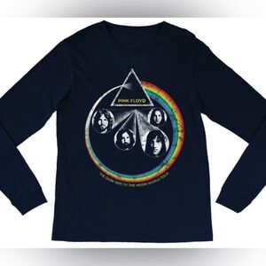 Pink Floyd Dark Side Of The Moon Long Sleeve Thermal Junk Food Shirt